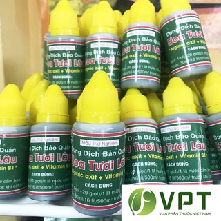 Dung dịch bảo quản hoa tươi lâu chai 30ml