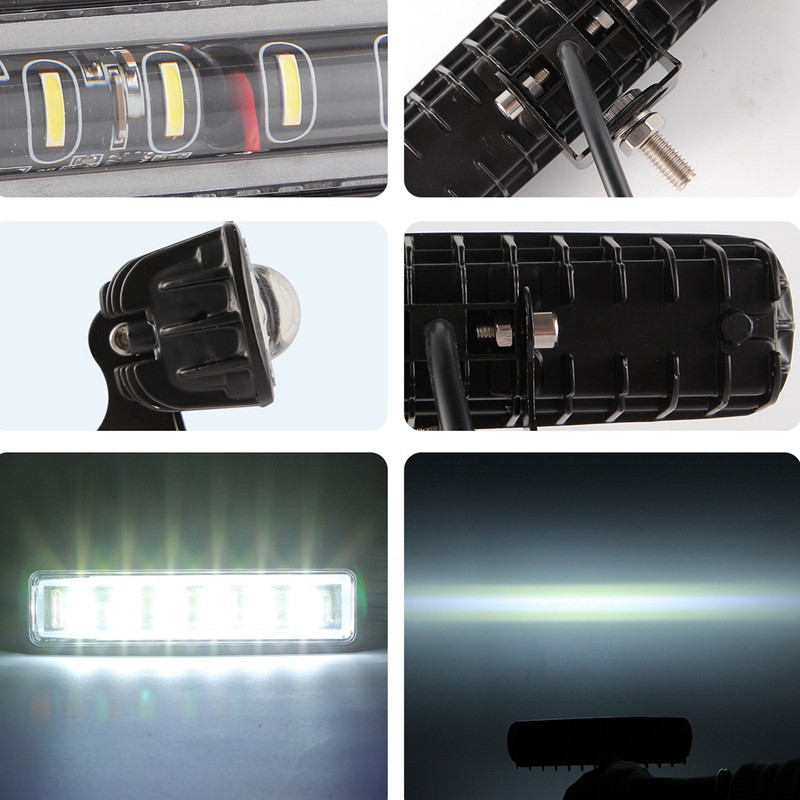 Đèn LED siêu sáng 6 inch 90W 6 inch cho xe hơi 12V 24V ATV 4x4