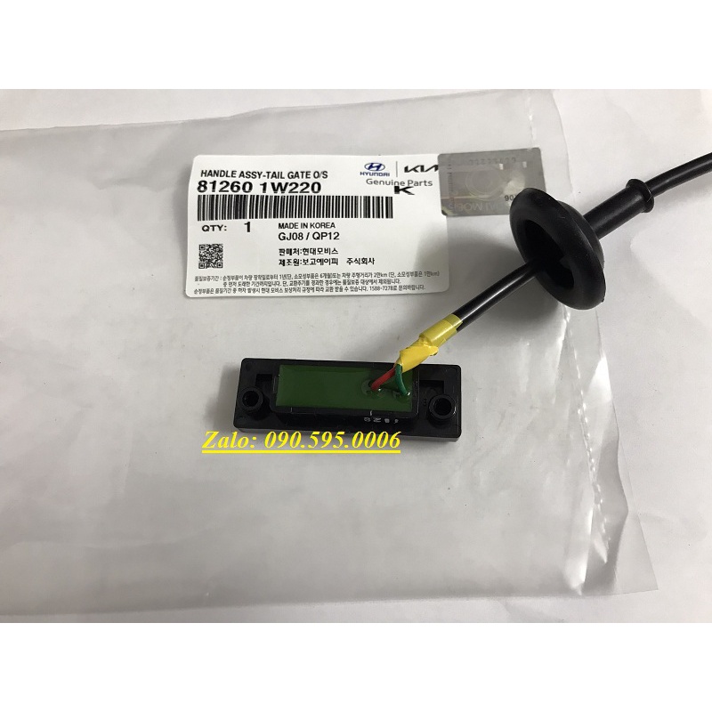 CÔNG TẮC MỞ CỐP XE KIA MORNING 2011 - 2020 HÀNG CHÍNH HÃNG