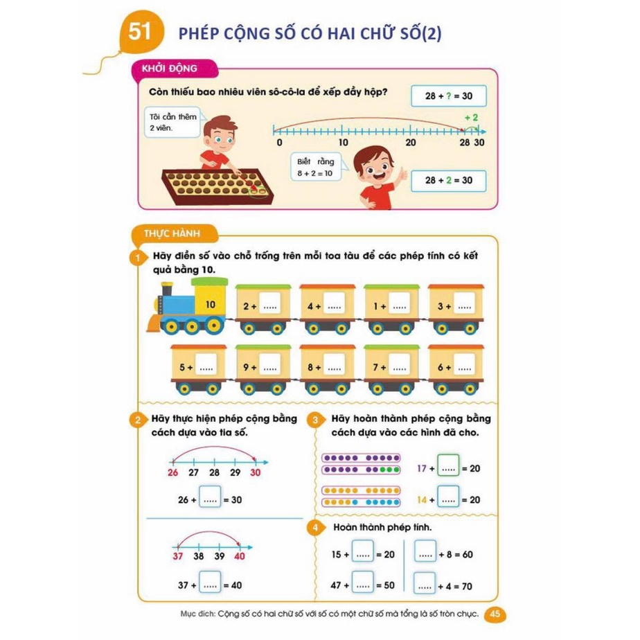 Sách Combo Maths Sắc màu Toán học Chinh Phục Toán Tư Duy 4-6 tuổi tập 1+2