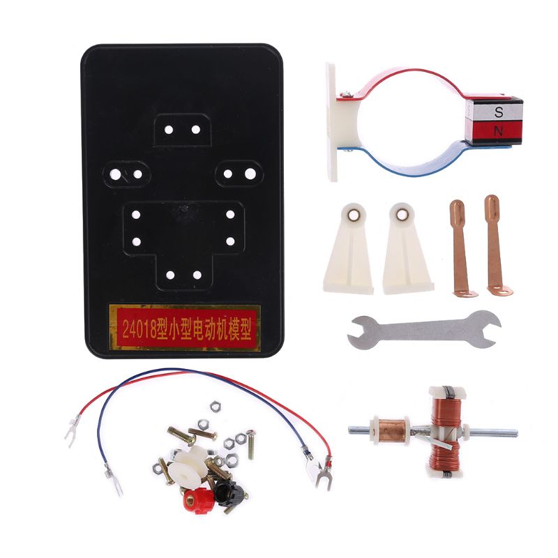 Haha Kids DIY DC Motor Model Kit Mô Hình Động Cơ Lắp Ráp Bộ Cho Học Sinh Vật Lý Học Tập Thân Dự Án T