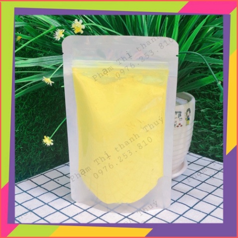100GR TINH BỘT NGHỆ NGUYÊN CHẤT NHÀ LÀM, ĐẮP MẶT DƯỠNG DA, MẶT NẠ DƯỠNG DA CAO CẤP