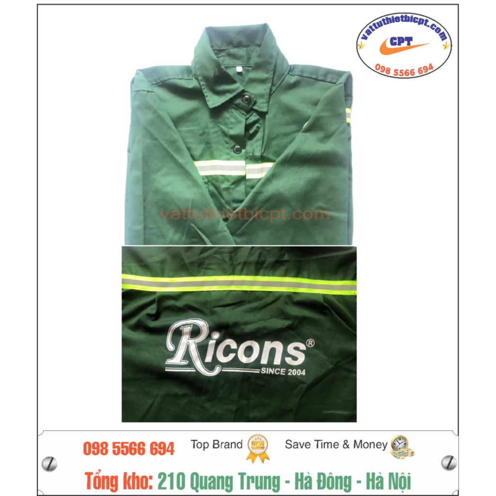 Áo công nhân Ricons