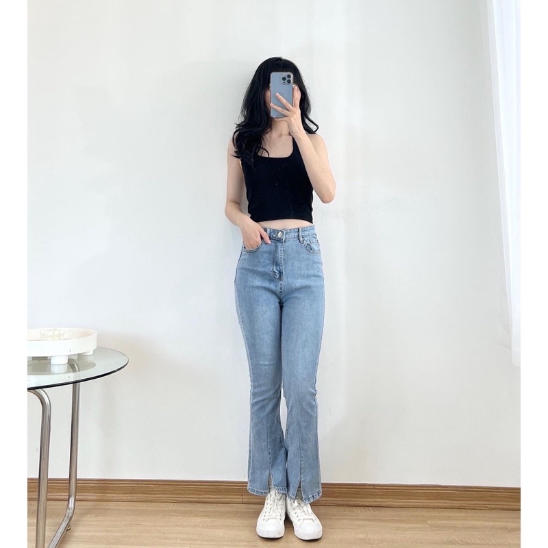 Áo crop zip choàng cổ 3 màu (Ảnh thật)