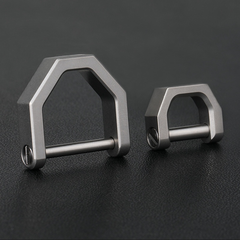 Móc Khóa Mini Đa Năng Bằng Titan Toàn Diện Tiện Dụng