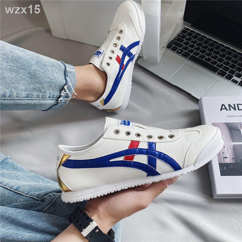 Shoes nam 2021 new summer lười một foot giày canvas thể thao trắng giản dị Forrest Gump