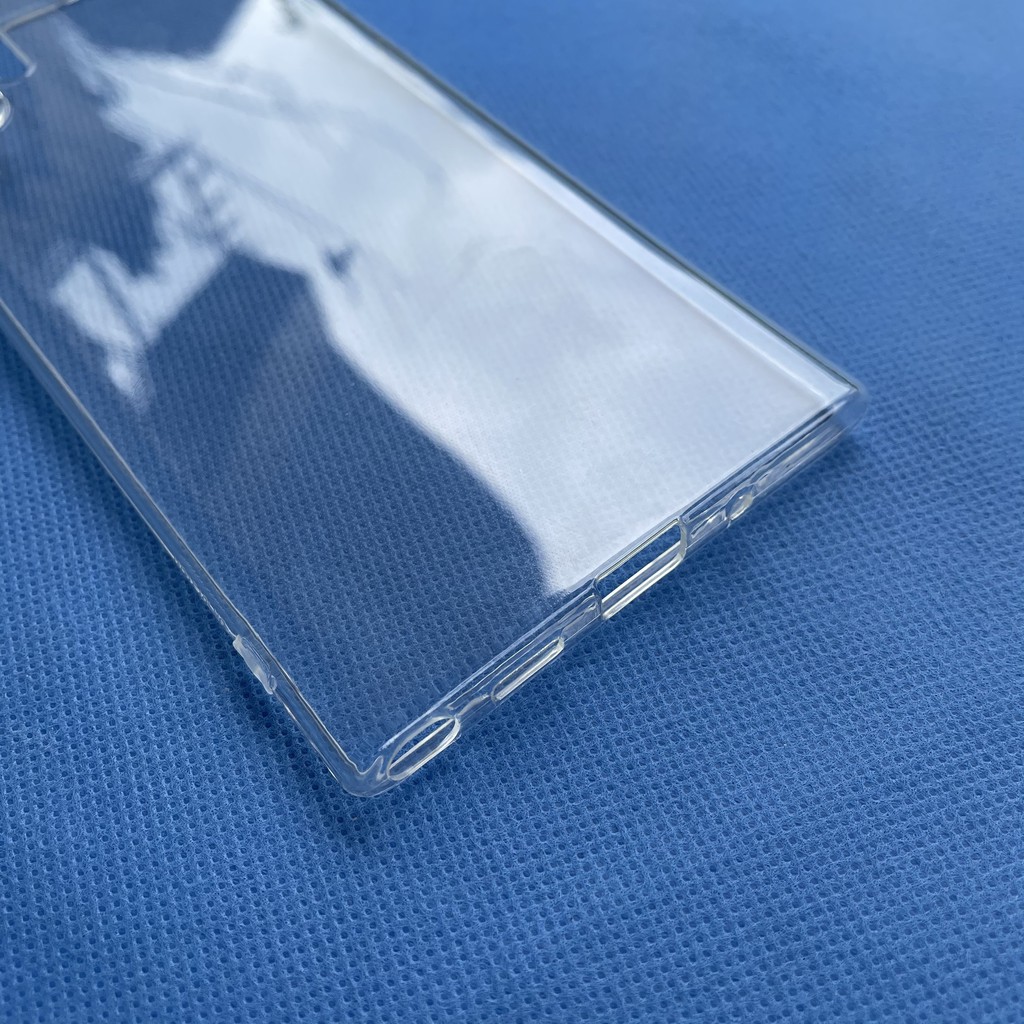 Ốp lưng silicon Gor cho Samsung Galaxy Note 10 Plus siêu mỏng, có gờ bảo vệ camera