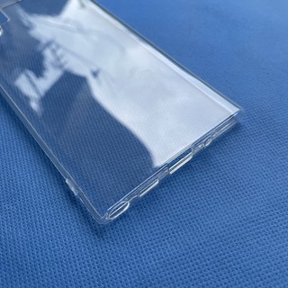 Ốp lưng silicon Gor cho Samsung Galaxy Note 10 Plus siêu mỏng, có gờ bảo vệ camera