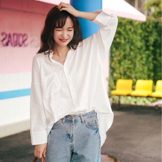 Combo áo sơ mi + quần baggy