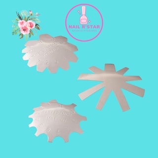 Khuôn cắt bột nail - khuôn inox cắt bột hình tròn tạo french đầu móng nhanh, đẹp
