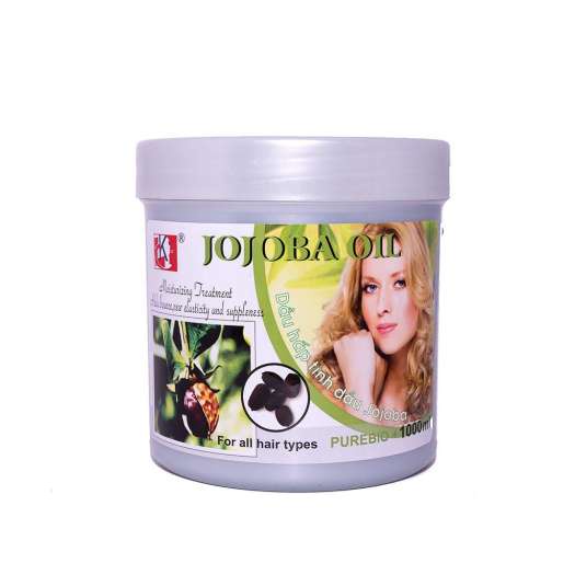 Kem ủ tóc hấp dầu ủ xả tóc JOJOBA 1000ml siêu mềm mượt giữ mùi hương lâu cực thơm