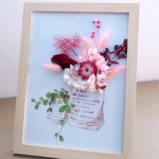 Tranh hoa khô Handmade độc đáo