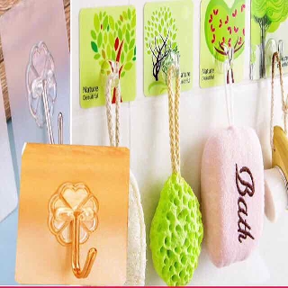 Móc Dán Tường 3D - Siêu Đẹp - Siêu Dính