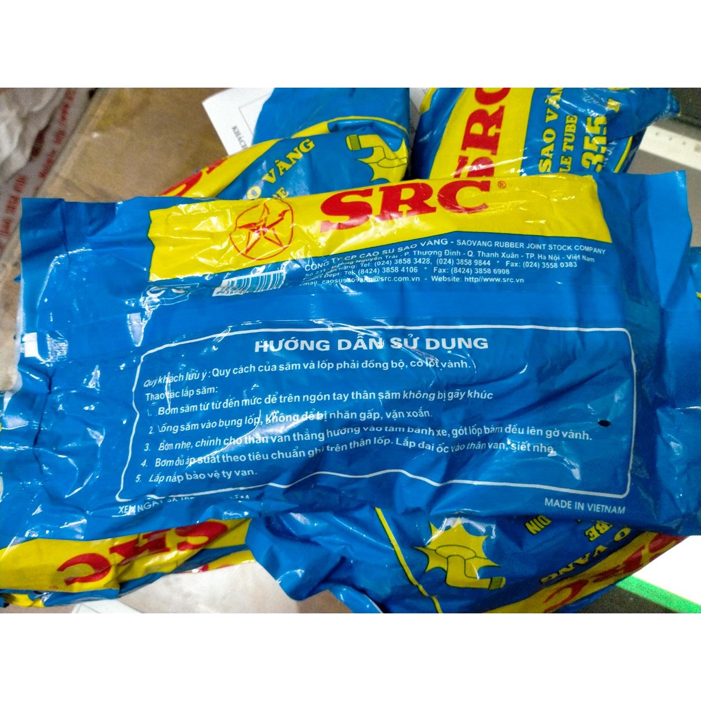 RUỘT, SĂM XE ĐIỆN 18x2.125 SAO VÀNG