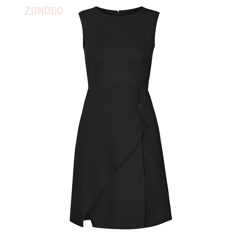 ZERASY - Đầm vạt chéo phối nút | BigBuy360 - bigbuy360.vn