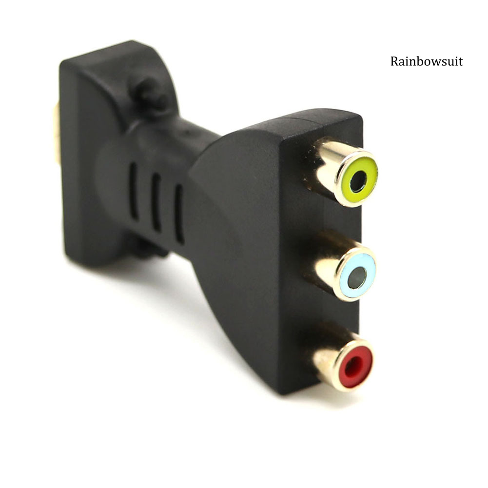 Bộ Chuyển Đổi Hdmi-Compatible Sang 3 Rca Video Audio Av Cho Hdtv Dvd Máy Chiếu
