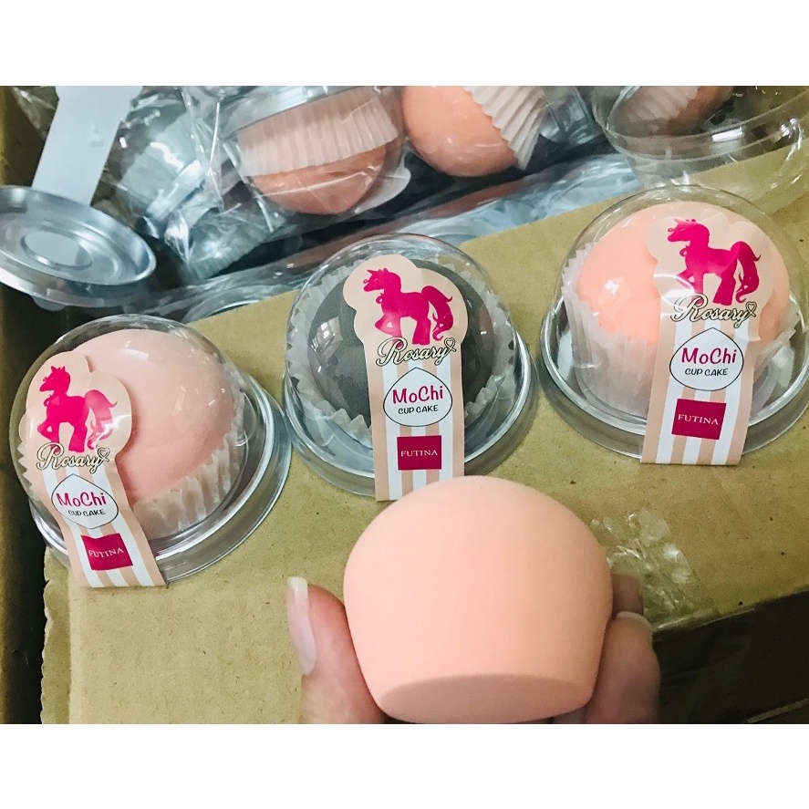 Bông Mút Trang Điểm Mochi Cup Cake Tán Kem Nền Siêu Mịn FUTINA P209 - Hàng nội địa Trung