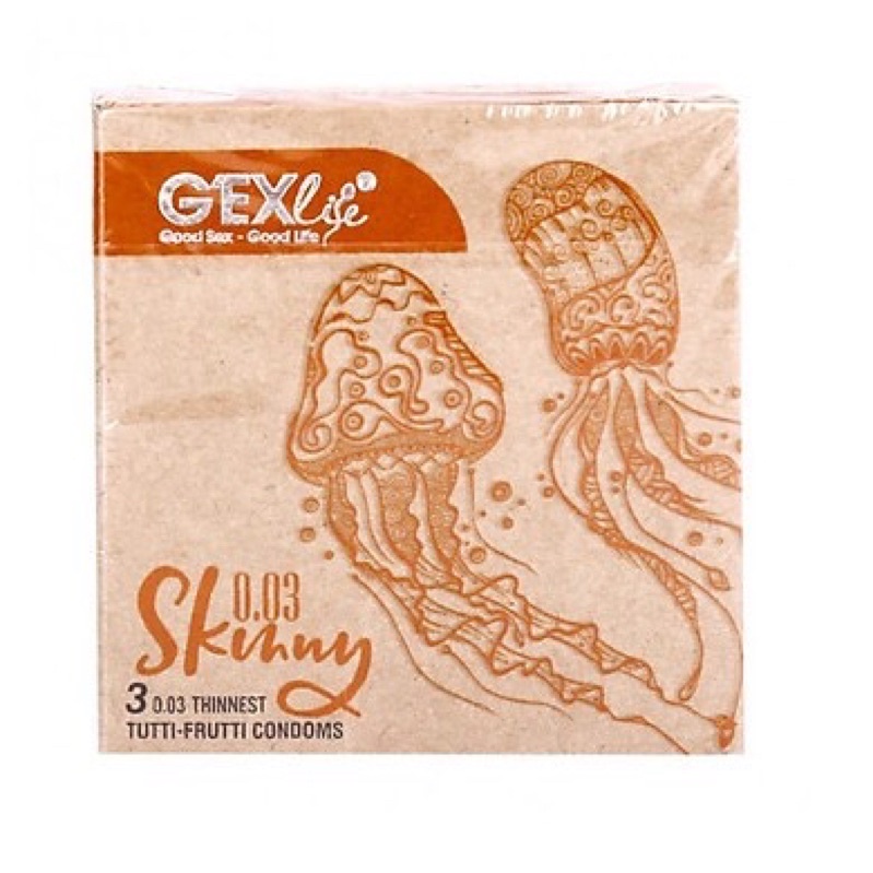 Bao Cao Su G’exlife Skinny siêu mỏng 0.03