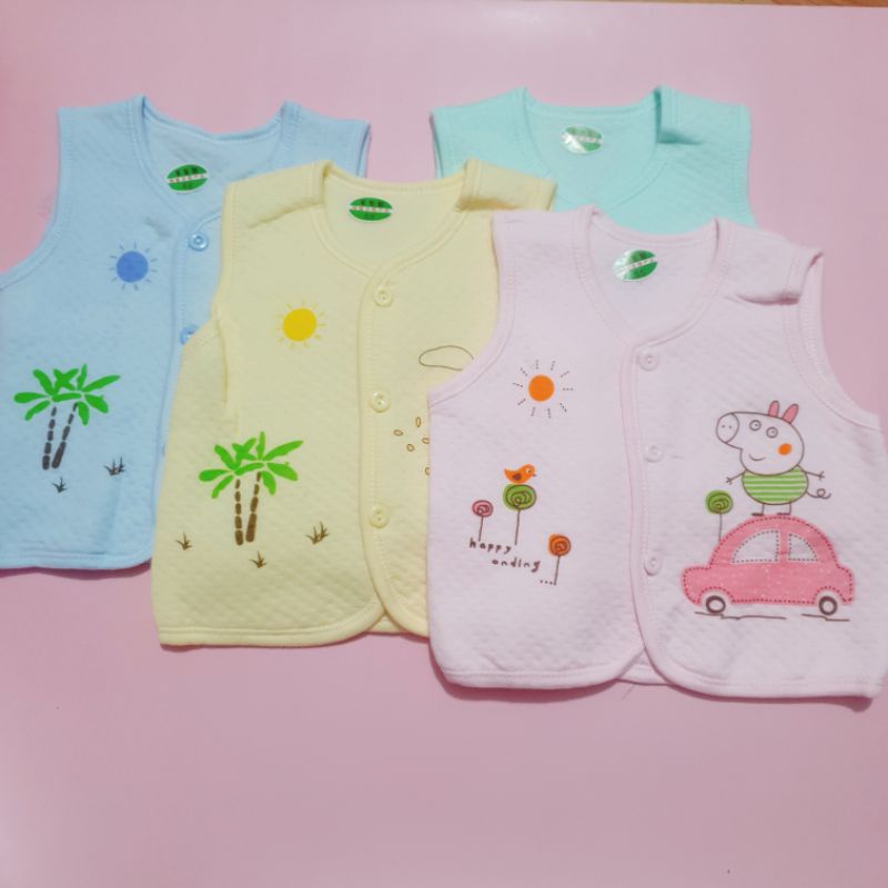 Áo gile Xốp TRẦN BÔNG cho bé sơ sinh siêu mềm, ấm áp hàng QCCC