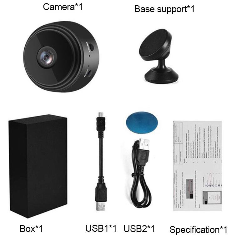 Nguyên Bản	Camera Giám Sát Mini Không Dây A9 HD 1080P | BigBuy360 - bigbuy360.vn