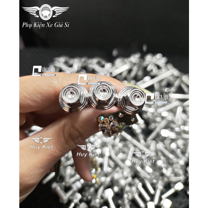 Bộ Ốc Lốc Máy Salaya PHAY THÁI Inox 304 Cho Exciter 135 Đời 2011 - 2014 (22 Con) MS5206