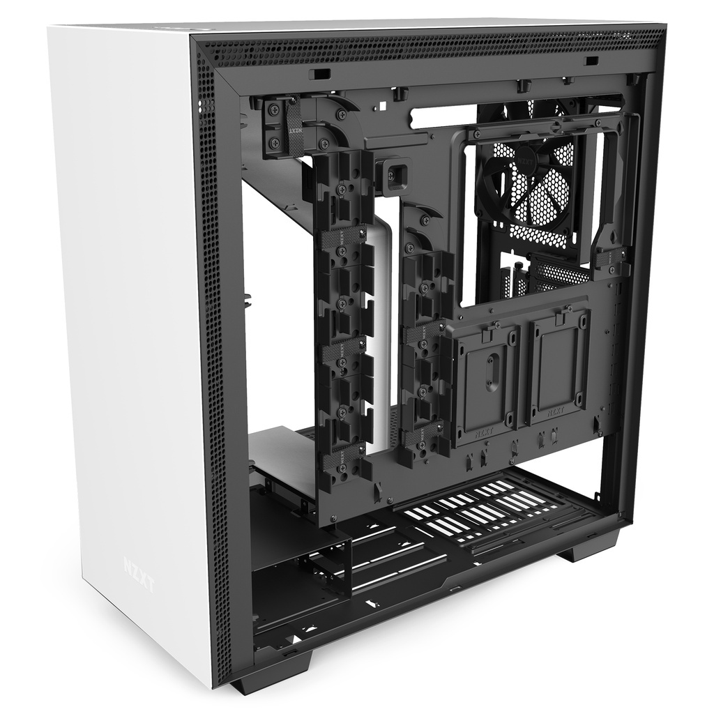 Vỏ Case NZXT H710 MATTE WHITE (Mini-ITX, MicroATX, ATX, EATX)