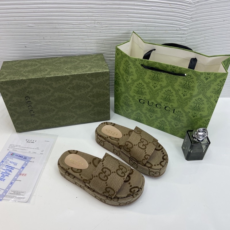 Lê Gucci Xuồng 3 Màu Nâu Xanh Bò Full Size 35-39  -  By Anh Dinh Phuong