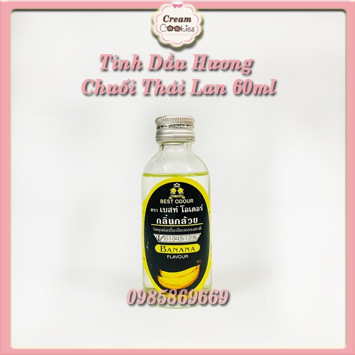 ✿✿✿Tinh Chất Thái Best Odour Dùng Cho Thực Phẩm Tạo Hương Chuối Chai 60ml✿✿✿