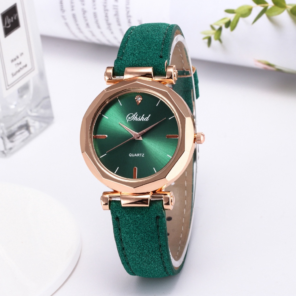 Kegllect Đồng Hồ Nữ Dây Da Pu Thời Trang