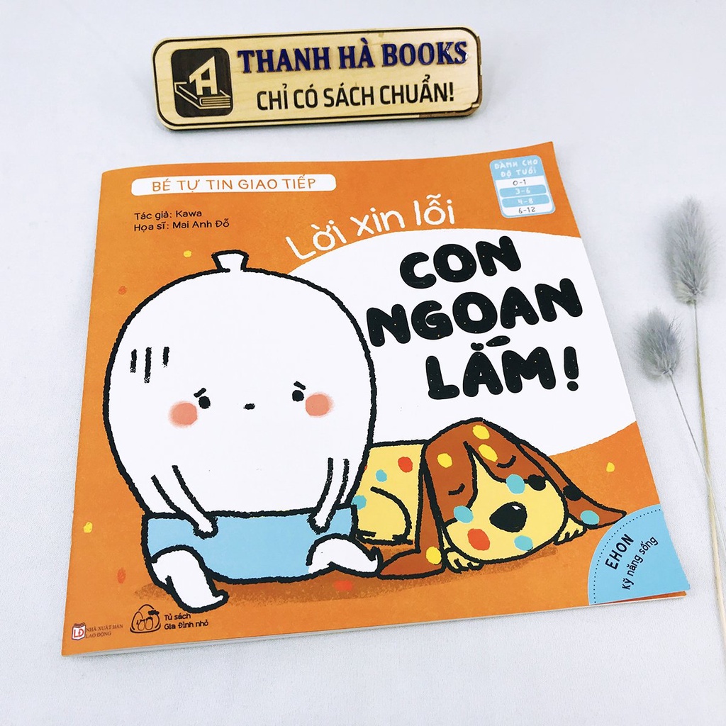 Sách - Ehon Bé Tự Tin Giao Tiếp (3-8t) - lẻ tùy chọn