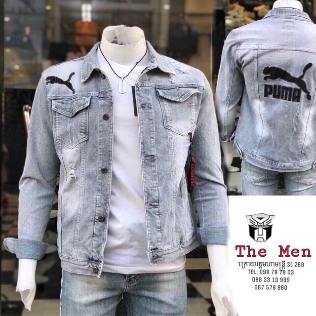 Áo khoác Jean Nam Cao Cấp form body Mới nhiều mẫu đẹp Chiwawa shop