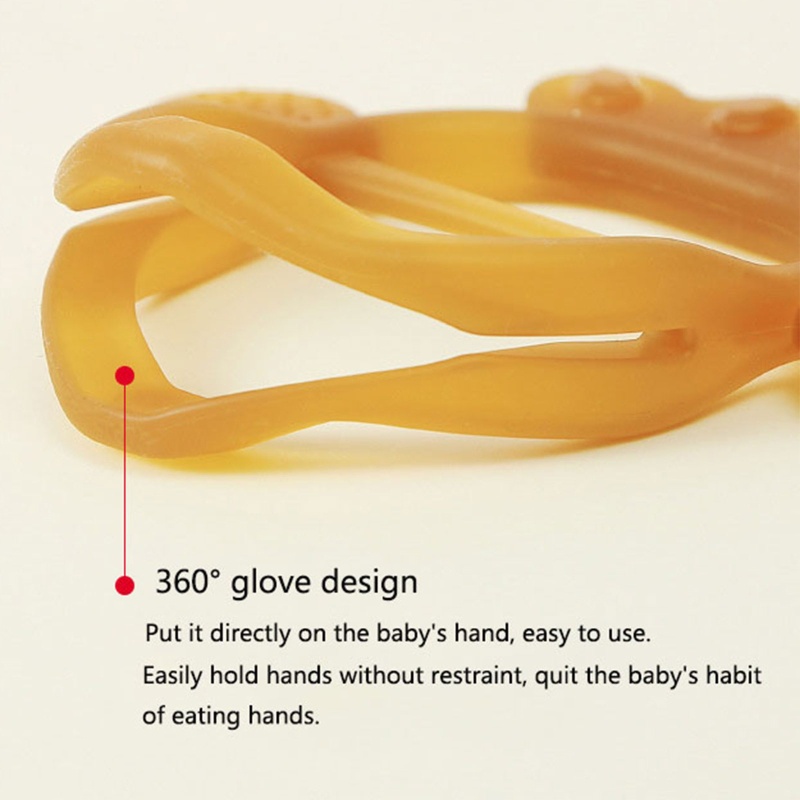 Đồ chơi ngậm mọc răng bằng silicone thiết kế đáng yêu cho trẻ em