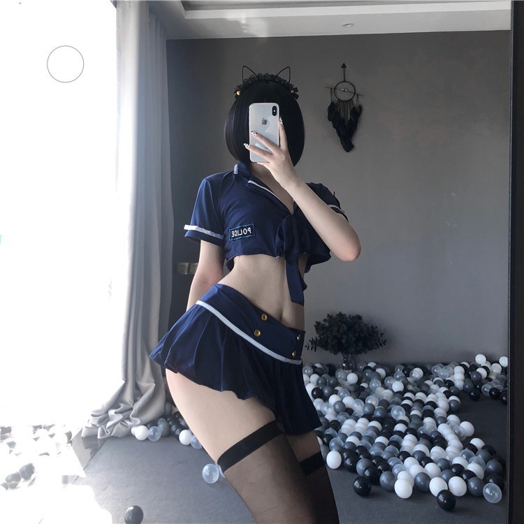 Đồ ngủ Cosplay cảnh sát 💝 Free ship 💝 Police sexy gợi cảm New