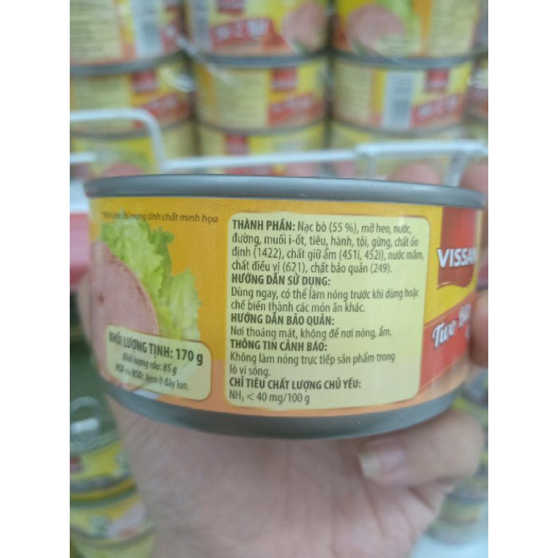 BÒ 2 LÁT VISSAN 170G