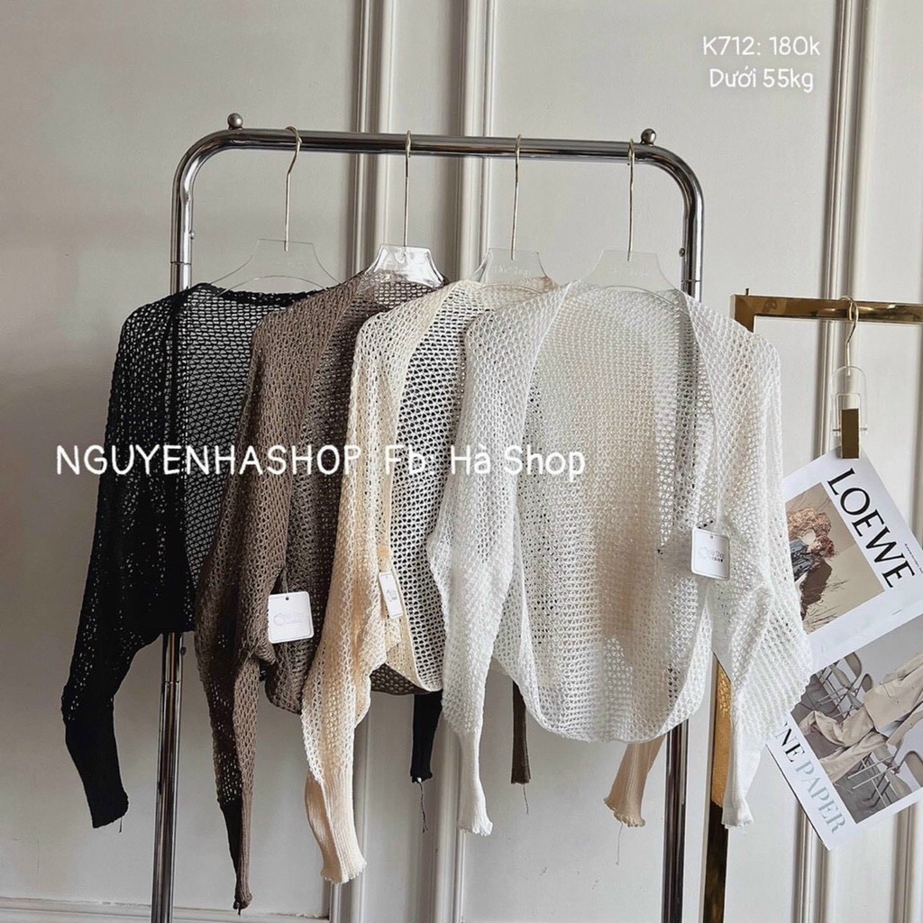 Áo Khoác Cardigan Len Mỏng Cho Nữ Phong Cách Ulzzang Phù Hợp Đi Đà Lạt, Dạo Biển, Labibi/ms012