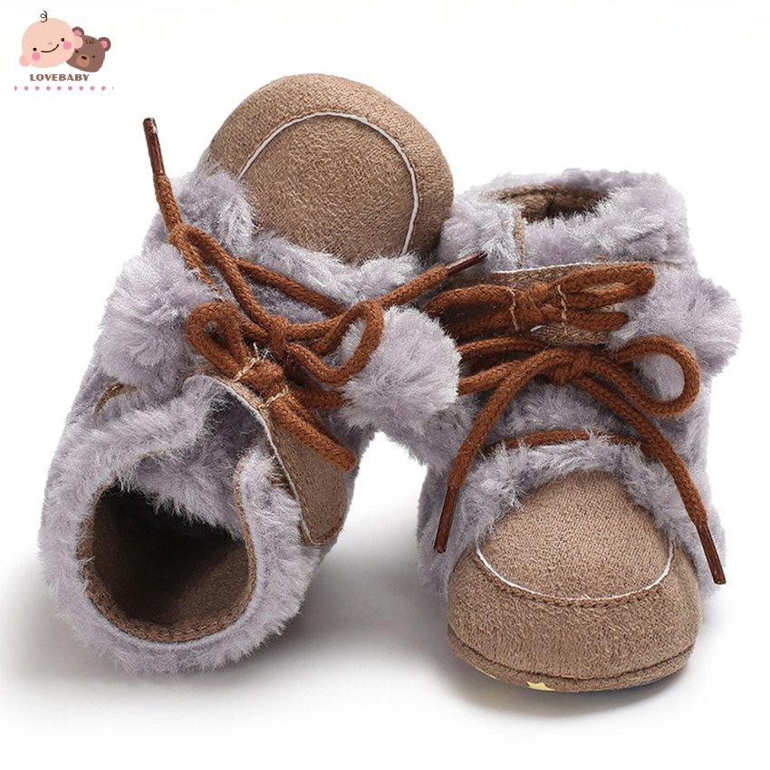 Giày Da Moccasins Đế Mềm Cho Bé Sơ Sinh C-61