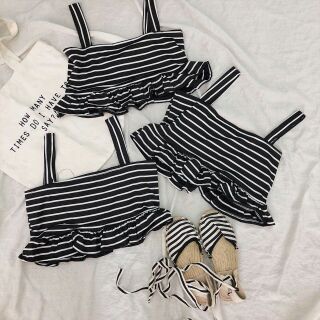 CROPTOP SỌC BÈO