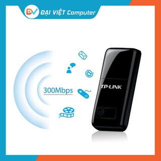 Usb thu wifi wi-fi tp-link - tl-wn823n chuẩn n 300mbps không anten