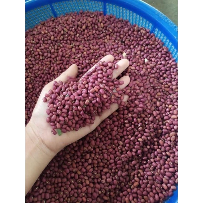 1kg Gạo lứt rang củi mix đỗ đen, đỗ đỏ, lá sen, hoa nhài như hình