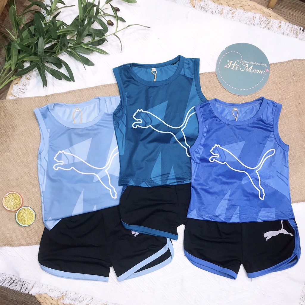 Set 3 lỗ puma thoáng khí cho bé trai 10-20kg