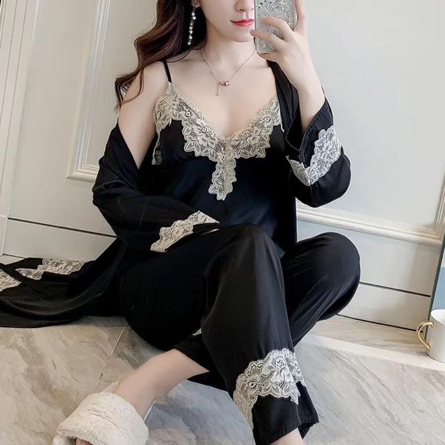 Bộ ngủ 3 chi tiết siêu đẹp