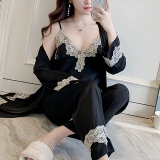 Bộ ngủ 3 chi tiết siêu đẹp