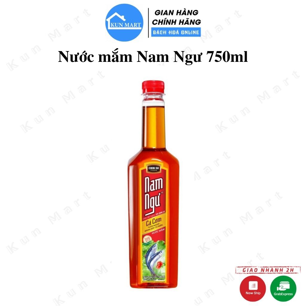 Nước Mắm Năm Ngư Chinsu Foods Thơm Ngon Đậm Vị 750ml