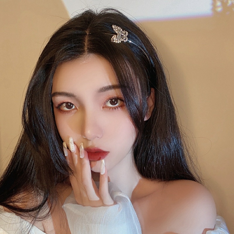 Cài tóc hình buớm đính đá xinh dành cho nữ