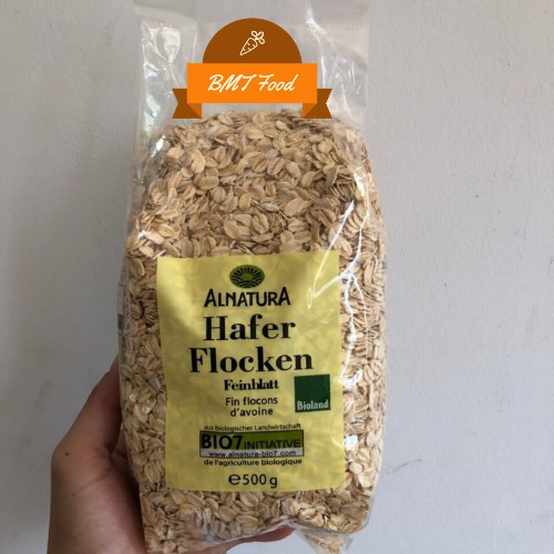 Yến Mạch Đức Hafer Flocken Cán Dẹt 500g