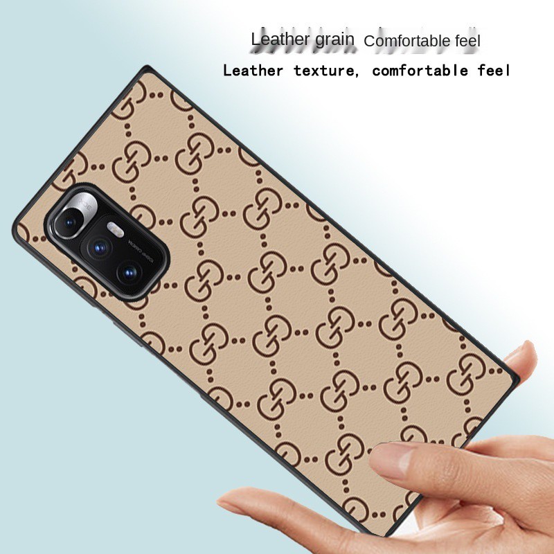 ┋☄Xiaomi mixfold mobile phone case 5G leather grain shell protective cover women s all-inclusive anti-drop mix folding