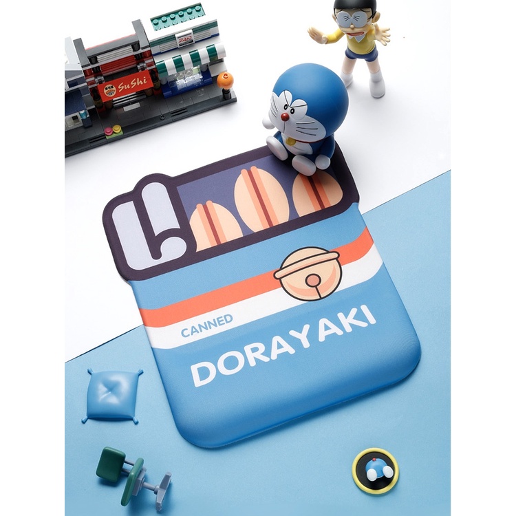 Miếng Lót Chuột Có Đệm Kê Tay Silicone Hoạt Hình Dễ thương Êm Ái Chống Mỏi Cổ Tay, Trơn Trượt