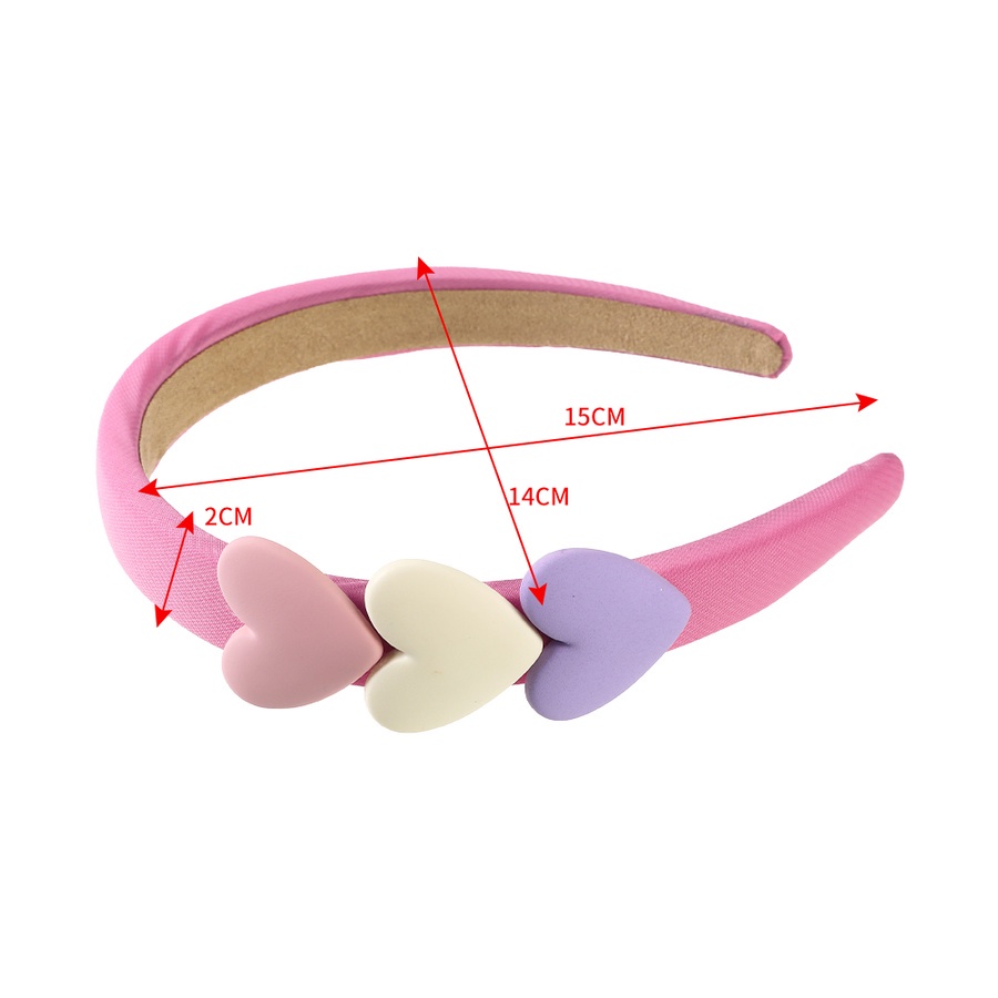 Băng Đô Cài Tóc Hình Trái Tim Dễ Thương Cho Bé Gái