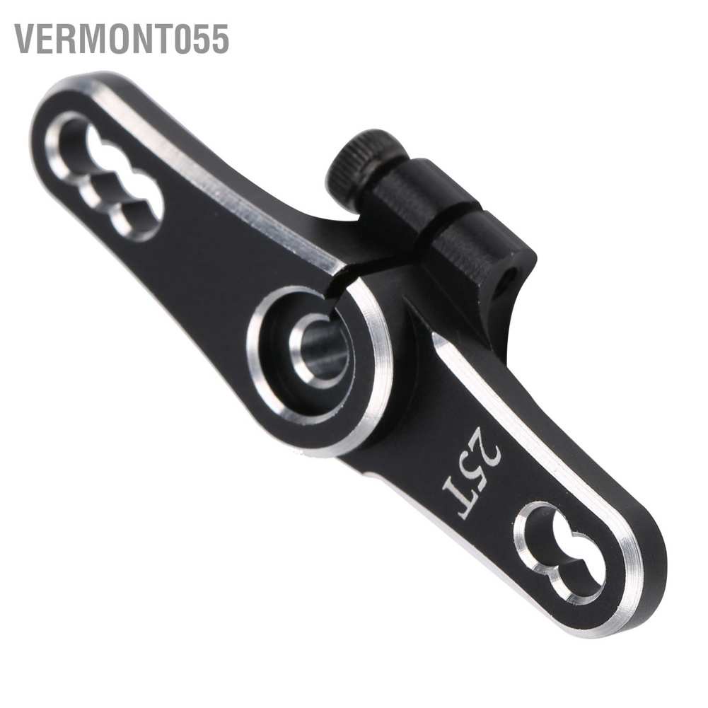 Hàng Hot Tay lái hợp kim nhôm Cánh tay Servo 25T Phụ kiện cho mô hình xe hơi RC 1/10 Vermont055 Hàng giao ngay
