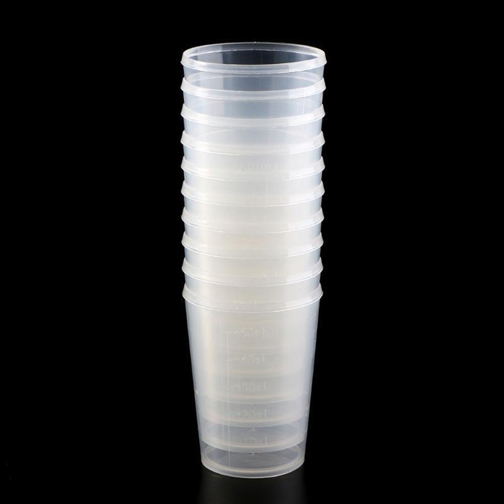 10 PCS Cốc đo lường kích thước 30 / 50ml